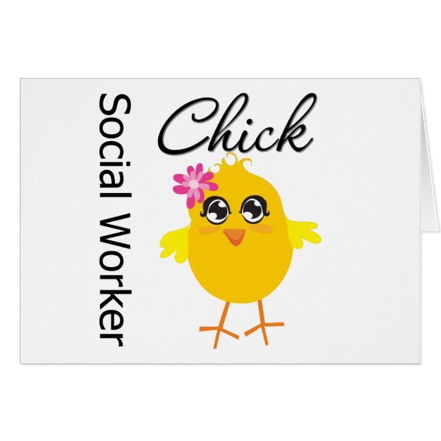 Chick de trabajador social (Anverso (Horizontal))