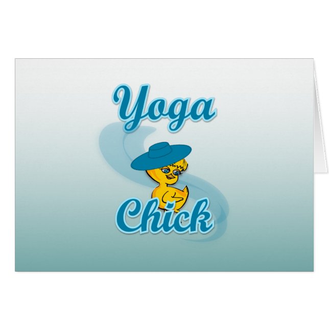Chick de yoga #3 (Anverso (Horizontal))