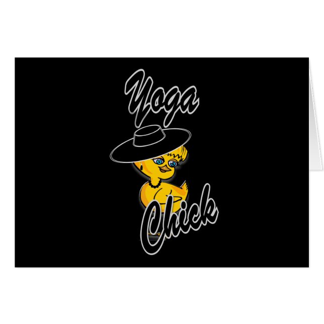 Chick de yoga #4 (Anverso (Horizontal))