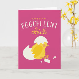 Chick eclosionista - Tarjeta El día de San Valentí