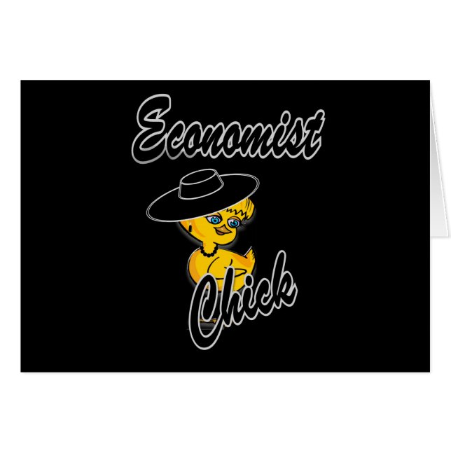 Chick economista #4 (Anverso (Horizontal))