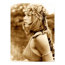 Chick hippie de 1971 - Impresión artística