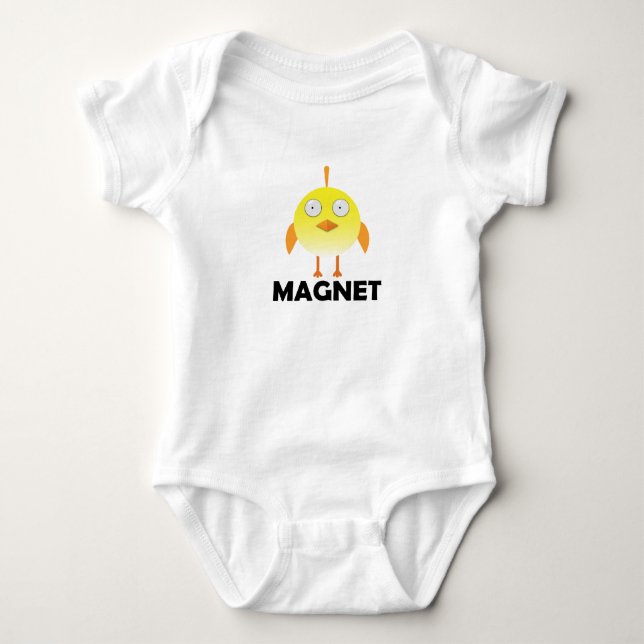 Chick Magnet - Baby Jersey Bodysuit (Anverso)