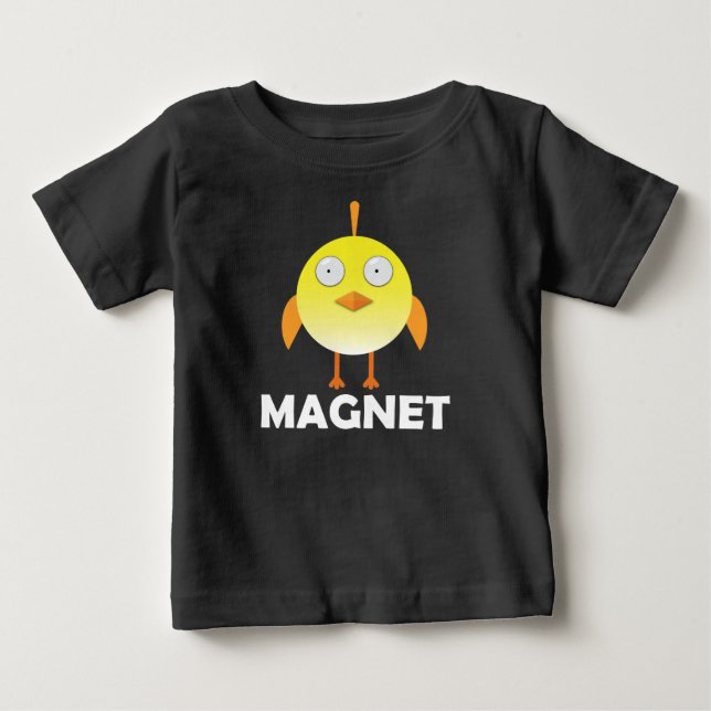 Chick Magnet - Camiseta Baby Fine Jersey (Anverso)