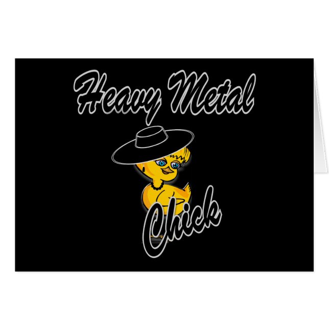 Chick Metalizado fuerte #4 (Anverso (Horizontal))