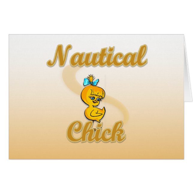 Chick náutico (Anverso (Horizontal))