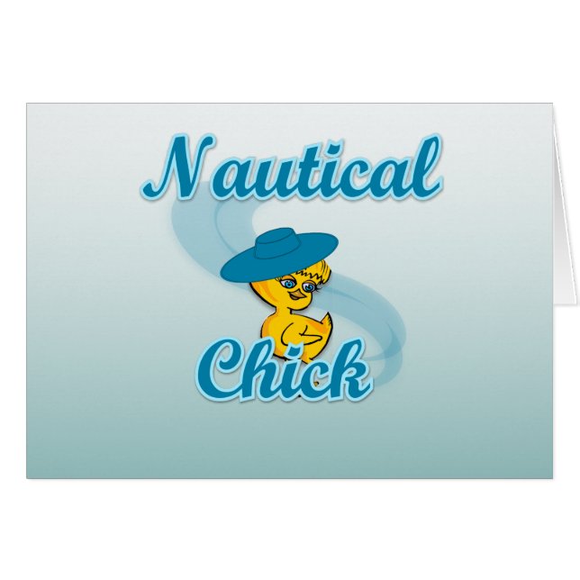 Chick náutico #3 (Anverso (Horizontal))