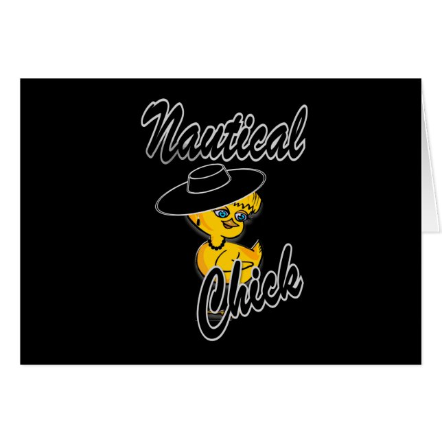 Chick náutico #4 (Anverso (Horizontal))