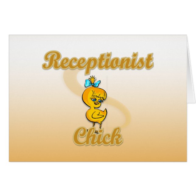 Chick recepcionista (Anverso (Horizontal))