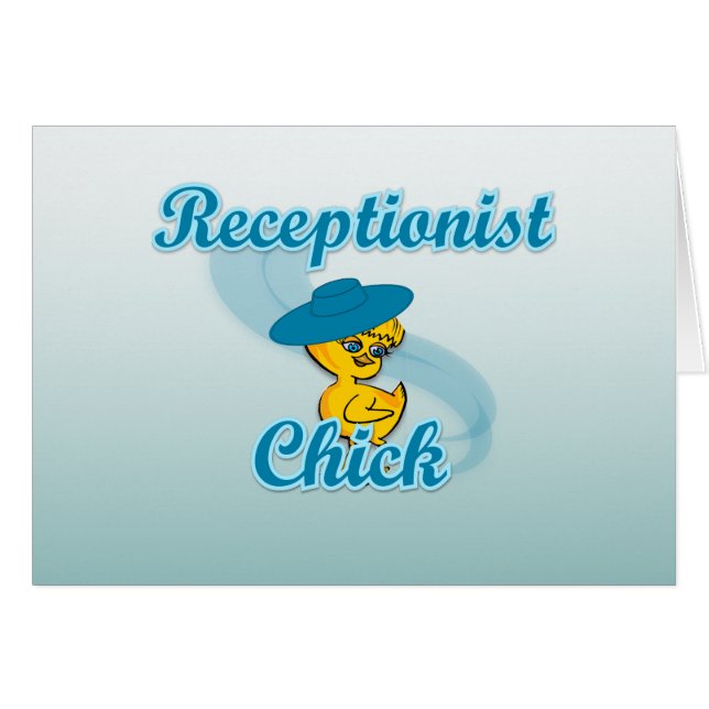 Chick recepcionista #3 (Anverso (Horizontal))