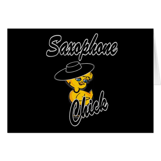 Chick saxofón #4 (Anverso (Horizontal))