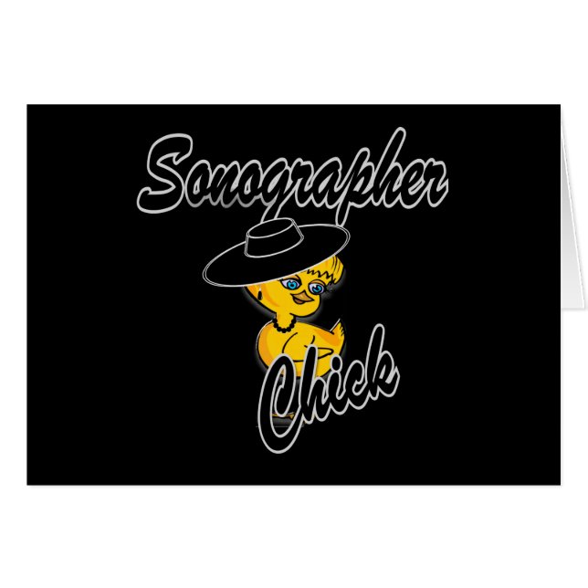 Chick sonógrafo #4 (Anverso (Horizontal))