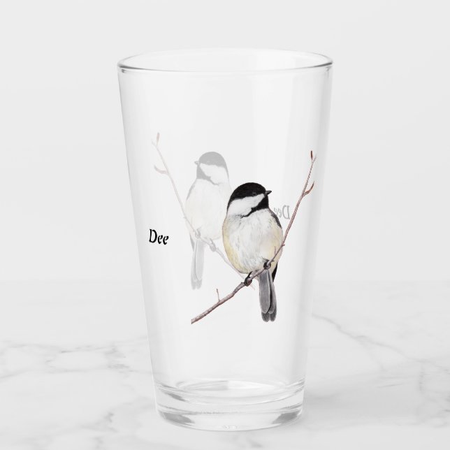 Chickadee Glass (Anverso)