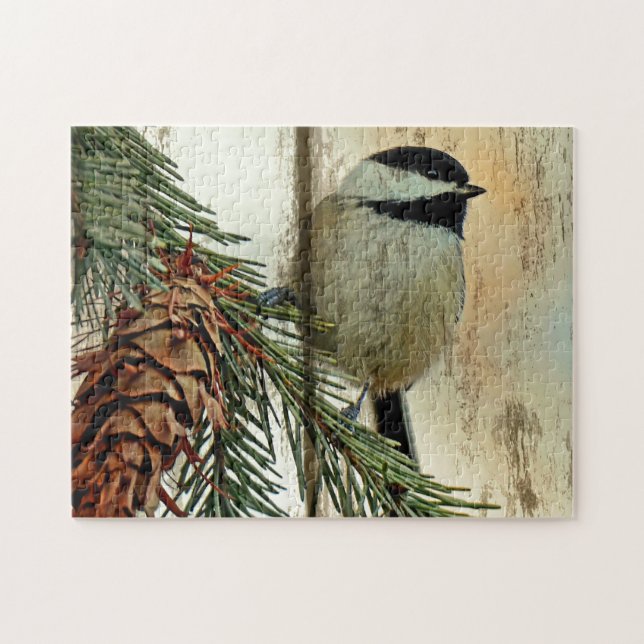 Chickadee Love of Trees jigsaw puzzle (Horizontal)