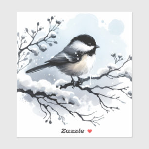 Chickadee Vinyl Pegatina