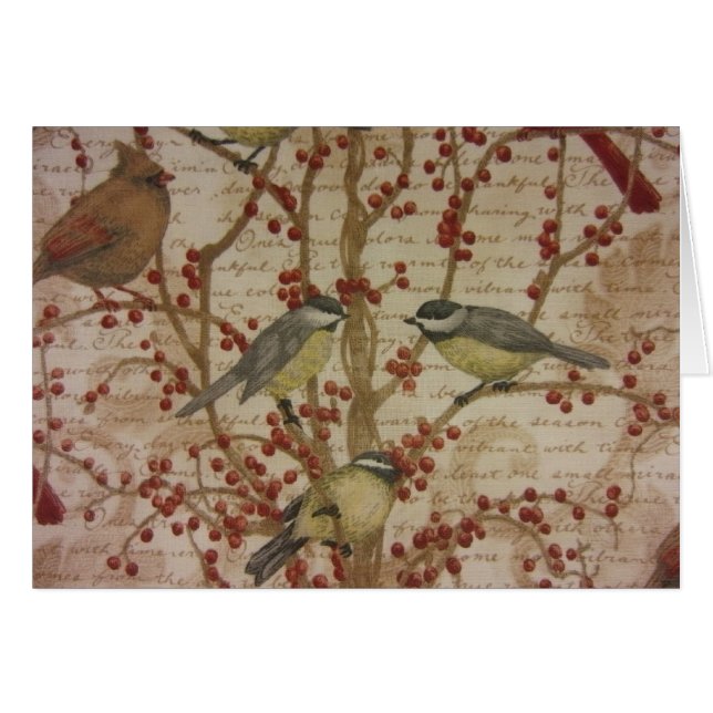 Chickadees (Anverso (Horizontal))