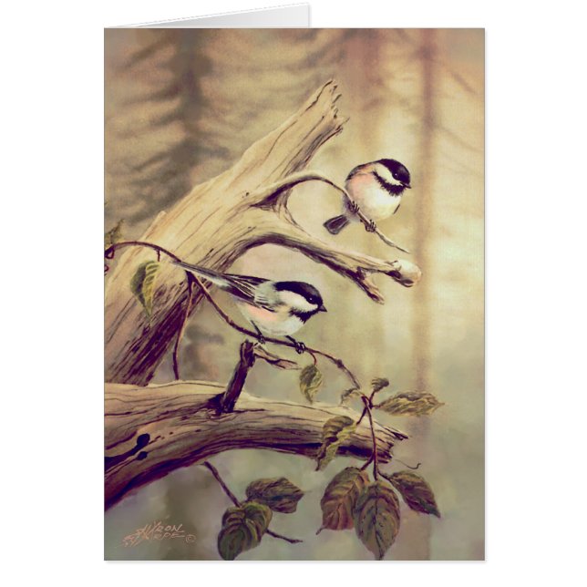 CHICKADEES de SHARON SHARPE (Frente)