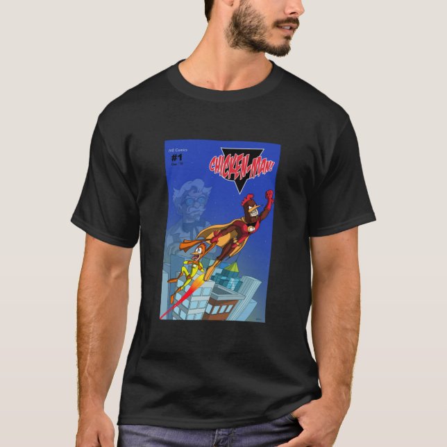 ¡Chicken-Man! Camiseta clásica (Anverso)