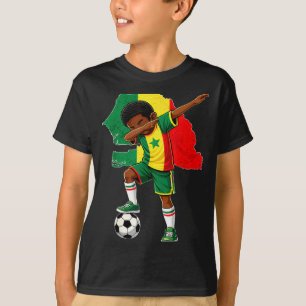 Chico de la camiseta de Senegal de fútbol soccer h