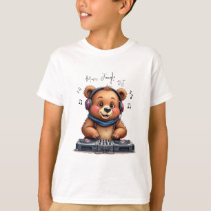 Chico de la Música, Oso Pardo Sonriente Camiseta D