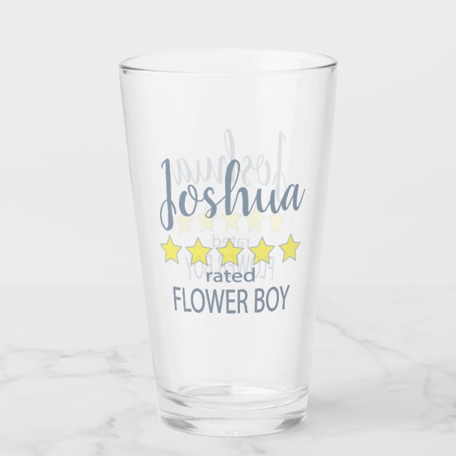 Chico de las flores de la fiesta de bodas y las da (Anverso)