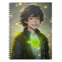 Chico Musgo Cuaderno de Fantasía Espíritu del Bosq