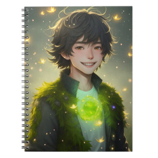 Chico Musgo Cuaderno de Fantasía Espíritu del Bosq