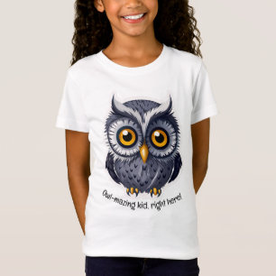 ¡Chico que maquilla de búhos, aquí! v2  camiseta d