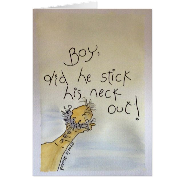 ¡Chico, Se Puso El Cuello Fuera! (Frente)