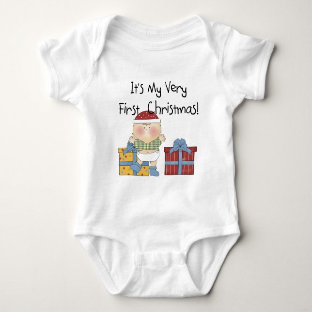 Chico y presenta camisetas y regalos de primer Nav (Anverso)