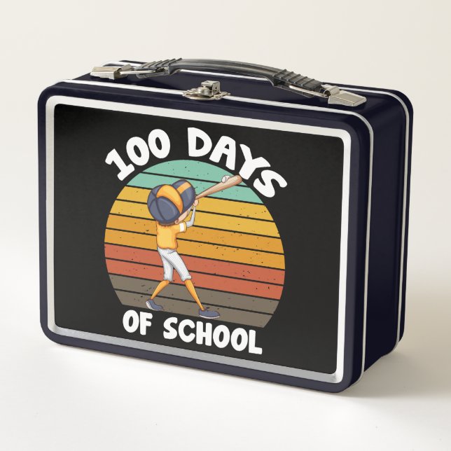 Chicos 100 días de escuela chicos día 100 béisbol (Anverso)