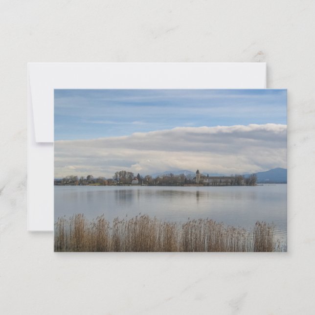 Chiemsee Germany Landscape Photo Card (Anverso)