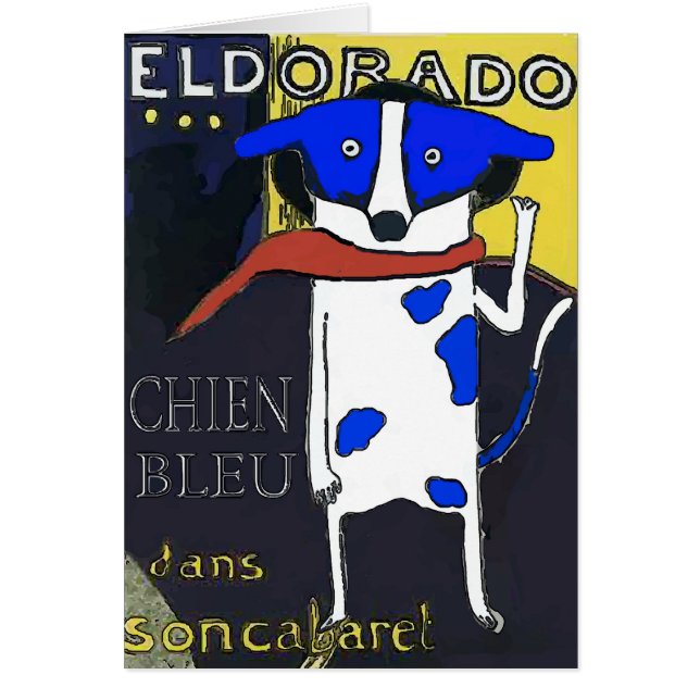 Chien Bleu Caberet, (Frente)