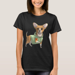 Chihuahua Amo A Mamá Tattoo Camiseta De Perro Dive