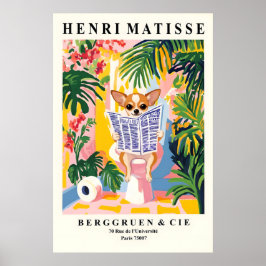 Chihuahua beige en un inodoro Arte - Henri Matisse