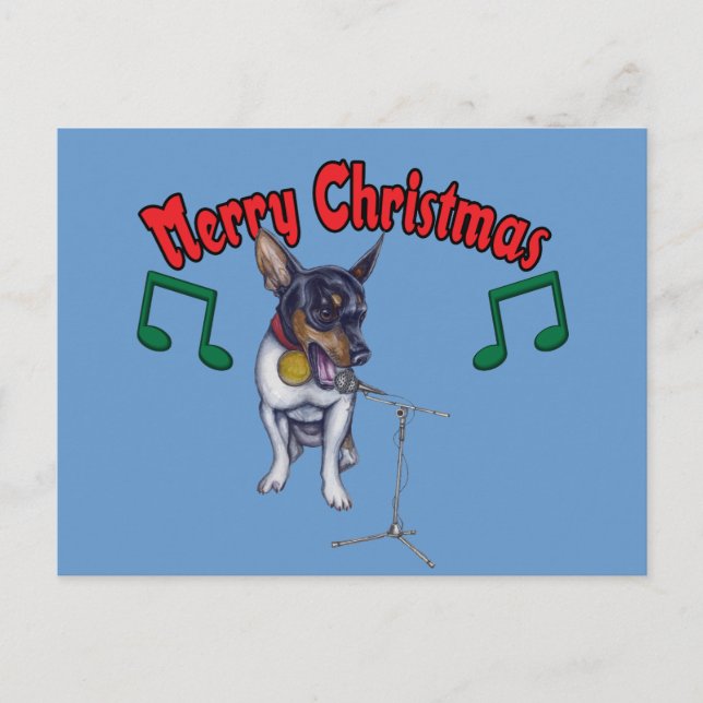 Chihuahua canta Feliz Navidad (Anverso)