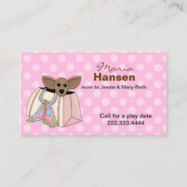 Chihuahua linda en una tarjeta de la mamá del