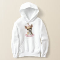 Chihuahua lindo con nombre de Gorra rosado dulce p