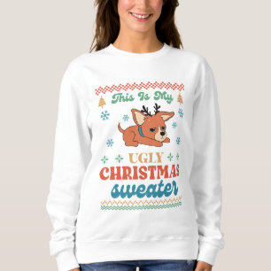 Chihuahua mi feo Navidad suéter