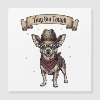 chihuahua, pequeño pero duro, perro vaquero, chi o