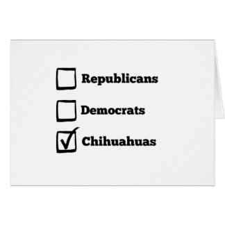 ¡Chihuahuas de la selección! Chihuahua política de