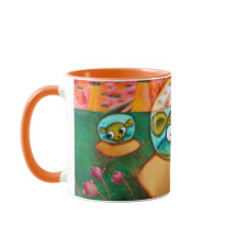 Chihuahuas de la taza del Externo-Espacio