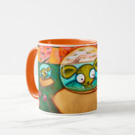 Chihuahuas de la taza del Externo-Espacio