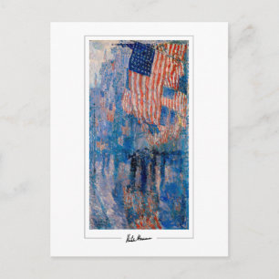 Childe Hassam #106 - Tarjeta postal de arte fino