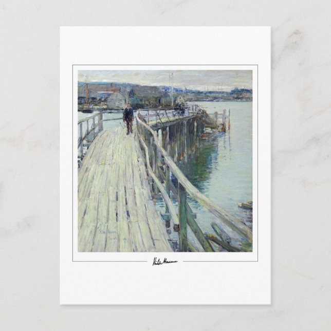 Childe Hassam #119-2 - Postal Bella Artes (Anverso)