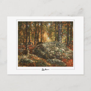 Childe Hassam #11-2 - Tarjeta postal de arte fino