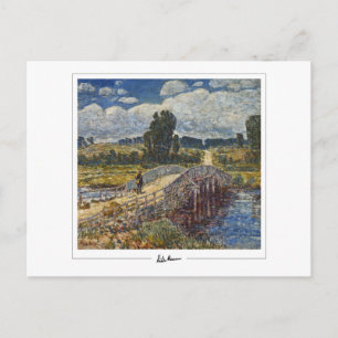 Childe Hassam #12 - Tarjeta postal de arte fino