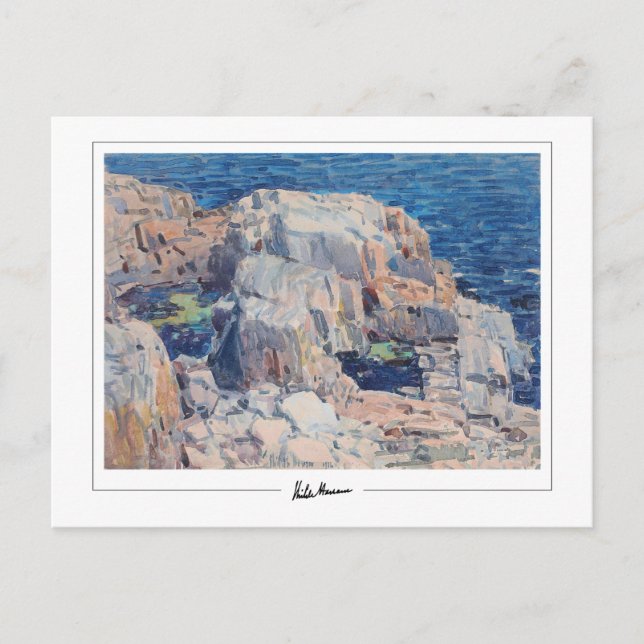 Childe Hassam #132-2 - Postal Bella Artes (Anverso)