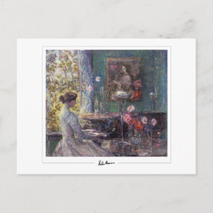 Childe Hassam #13-2 - Tarjeta postal de arte fino