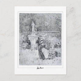 Childe Hassam #148-2 - Tarjeta postal de arte fino
